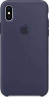 Θήκη Apple Silicone Case Midnight Blue για iPhone Xs